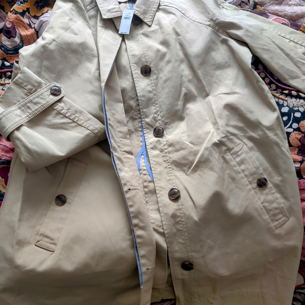 Classic Tan Trench Coat